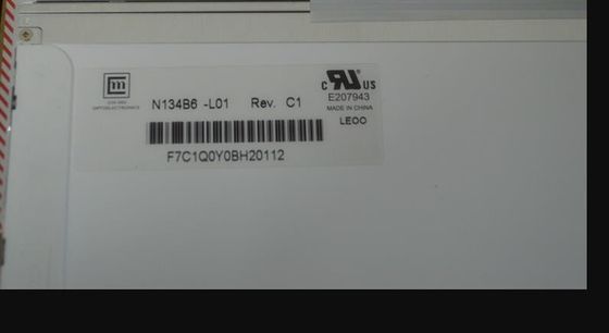 N134B6-L01 CMO 13,4» 1366 (RGB) ESPOSIZIONI LCD di INDUSTRIALE del ² di ×768 220 cd/m