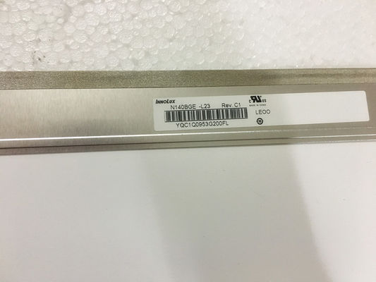 N140BGE-L23 INNOLUX 14,0» 1366 (RGB) ESPOSIZIONI LCD di INDUSTRIALE del ² di ×768 200 cd/m