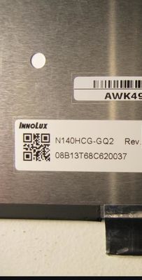 N140HCG-GQ2 INNOLUX 14,0» 1920 (RGB) ESPOSIZIONI LCD di INDUSTRIALE del ² di ×1080 400 cd/m