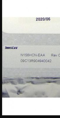 N156HCN-EAA Innolux 15,6» 1920 (RGB) ESPOSIZIONI LCD di INDUSTRIALE del ² di ×1080 250 cd/m