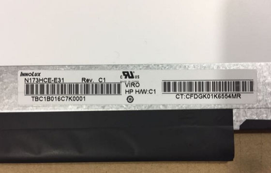 N173HCE-E31 Innolux 17,3» 1920 (RGB) ESPOSIZIONI LCD di INDUSTRIALE del ² di ×1080 300 cd/m