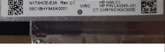 N173HCE-E3A Innolux 17,3» 1920 (RGB) ESPOSIZIONI LCD di INDUSTRIALE del ² di ×1080 300 cd/m