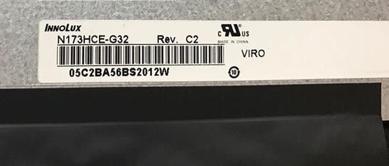 N173HCE-G32 Innolux 17,3» 1920 (RGB) ESPOSIZIONI LCD di INDUSTRIALE del ² di ×1080 300 cd/m