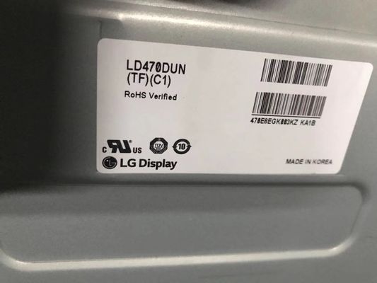 ESPOSIZIONE LCD di INDUSTRIALE del ² di ×1080 450 cd/m di LD470DUN-TFC1 LG Display 47&quot; 1920 (RGB)