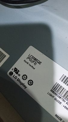 Cd/m di LC550EQE-PGF2 LG Display 55&quot; 3840 (RGB) ESPOSIZIONE LCD di INDUSTRIALE del ² di ×2160 350