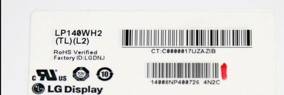 LP140WH2-TLL2 ESPOSIZIONE LCD di INDUSTRIALE del ² di 1366×768 200 cd/m del LG Display 14,0»