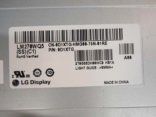 2560x1440 300cd/m2 Lcd Video Module 27.0&quot; LM270WQ5-SSC1 89/89/89/89 (Tipo)