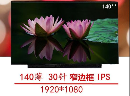 14,0» moduli 157PPI LP140WF3-SPC1 dell'affissione a cristalli liquidi di 1920×1080 300cd/m2 video