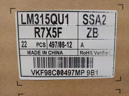 LM315QU1-SSA2 32.0&quot; 7680x4320 Industrial TFT Display 400 cd/m2 89/89/89/89 (Tipo)