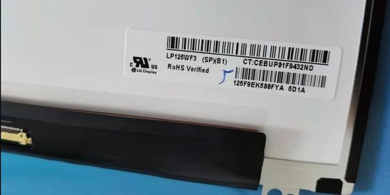 LP125WF3-SPB1 LG Display 12,5» 1920 (RGB) ESPOSIZIONI LCD 176PPI di INDUSTRIALE del ² di ×1080 300 cd/m