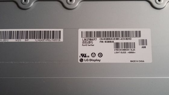LM270WF7-SSB1 LG Display 27,0&quot; ESPOSIZIONE LCD INDUSTRIALE di 1920×1080 250cd/m2