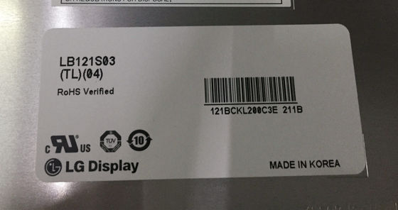 LB121S03-TD02 12,1 pollici 800x600 82PPI Tft LCD Display 250cd/M2 LG.