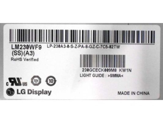23,0&quot; esposizione 95PPI LM230WF9-SSA3 dell'affissione a cristalli liquidi di tocco di 1920×1080 250cd/m2
