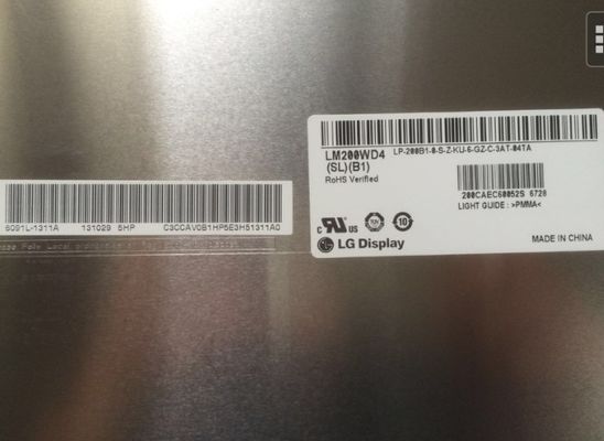 LM200WD4-SLB1 LG Display 20,0» 1600 (RGB) ESPOSIZIONI LCD di INDUSTRIALE del ² di ×900 250 cd/m