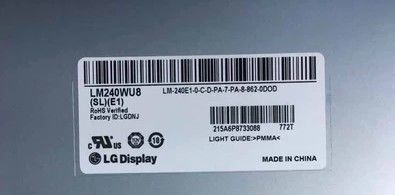 ESPOSIZIONE LCD di INDUSTRIALE del ² di ×1200 300 cd/m di LM240WU8-SLE4 LG Display 24,0&quot; 1920 (RGB)