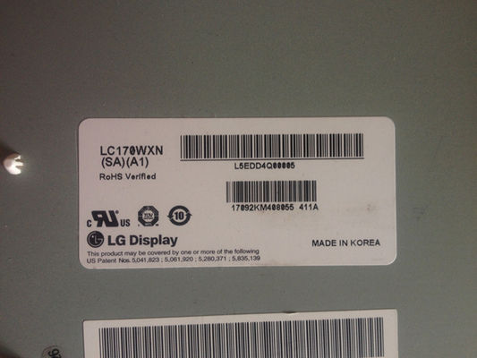 1366x768 350cd/M2 Display RGB Tft 17,0&quot; LC170WXN-SAA1 89/89/89/89 (Min.)