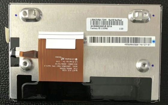 Display LCD da 43&quot; 480x1080 400cd/M2 Tft 128PPI LB043WQ4-TD01 70/70/60/50 (Tipo.)