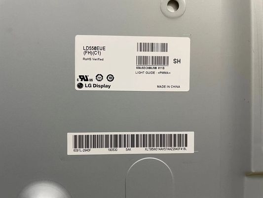 ESPOSIZIONE LCD di INDUSTRIALE del ² di ×1080 300 cd/m di LD550EUE-FHC1 LG Display 55&quot; 1920 (RGB)