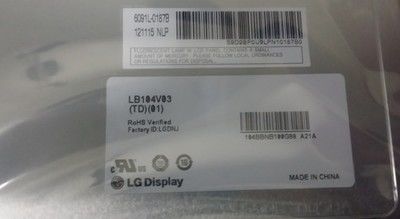 LB104V03-A1 LG. LCD 10.4&quot; 640 ((RGB) × 480 400 cd/m2