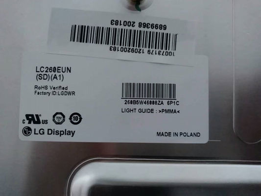 LG Display 26,0&quot; pannello 350cd/m2 LC260EXN-SDA1 di 60PPI1366x768 TFT LCD