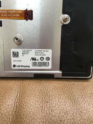 12.3&quot; 1920×720 167PPI 720cd/m2 Pannello LCD TFT LA123WF1-SL01 89/89/89/89 (Tipo)