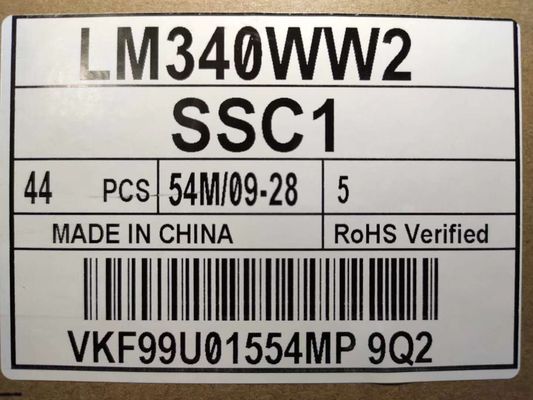 Cd/m di LM340WW2-SSC1 LG Display 34&quot; 2560 (RGB) ESPOSIZIONE LCD di INDUSTRIALE del ² di ×1080 300