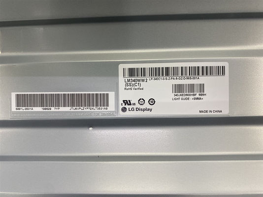 Cd/m di LM340WW2-SSC1 LG Display 34&quot; 2560 (RGB) ESPOSIZIONE LCD di INDUSTRIALE del ² di ×1080 300