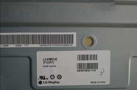 ESPOSIZIONE LCD di INDUSTRIALE del ² di ×1080 200 cd/m di LC430DUE-FJA1 LG Display 43&quot; 1920 (RGB)