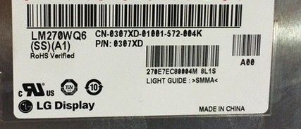27,0&quot; pannello 300cd/m2 LM270WQ6-SSA1 di Tft del quadrato di 108PPI 2560×1440
