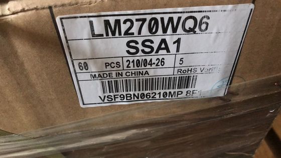 27,0&quot; pannello 300cd/m2 LM270WQ6-SSA1 di Tft del quadrato di 108PPI 2560×1440
