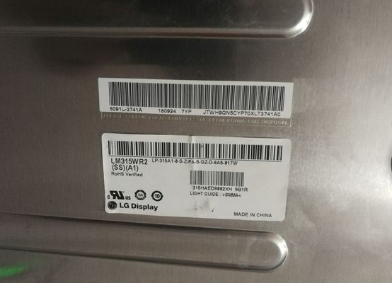 Cd/m di LM315WR2-SSA1 LG Display 32,0&quot; 3840 (RGB) ESPOSIZIONE LCD di INDUSTRIALE del ² di ×2160 450