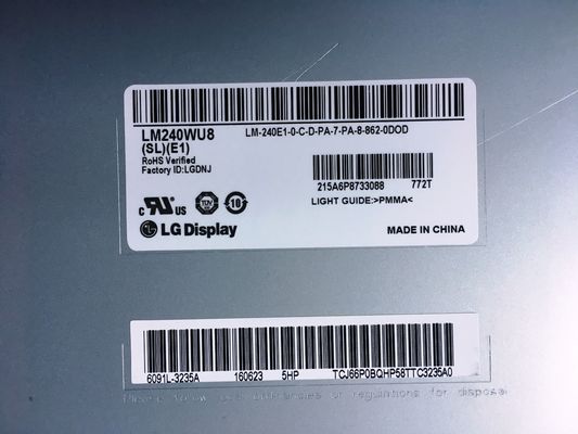 ESPOSIZIONE LCD di INDUSTRIALE del ² di ×1200 250 cd/m di LM240WU8-SLD4 LG Display 24,0&quot; 1920 (RGB)