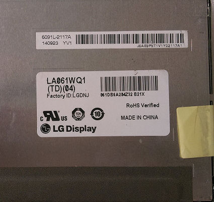 Cd/m di LA061WQ1-TD04 LG Display 6,1&quot; 480 (RGB) ESPOSIZIONE LCD di INDUSTRIALE del ² di ×272 250