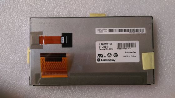 Cd/m di LA061WQ1-TD04 LG Display 6,1&quot; 480 (RGB) ESPOSIZIONE LCD di INDUSTRIALE del ² di ×272 250