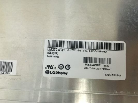 Cd/m di LM270WQ1-SLC2 LG Display 27,0&quot; 2560 (RGB) ESPOSIZIONE LCD di INDUSTRIALE del ² di ×1440 350
