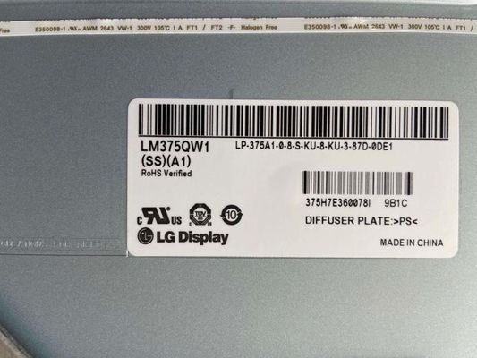 Cd/m di LM375QW1-SSA1 LG Display 37,5&quot; 3840 (RGB) ESPOSIZIONE LCD di INDUSTRIALE del ² di ×1600 300