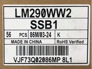 300cd/m2 di LM290WW2-SSB1 LG Display 29,0&quot; 2560 (RGB) ESPOSIZIONE LCD INDUSTRIALE di ×1080