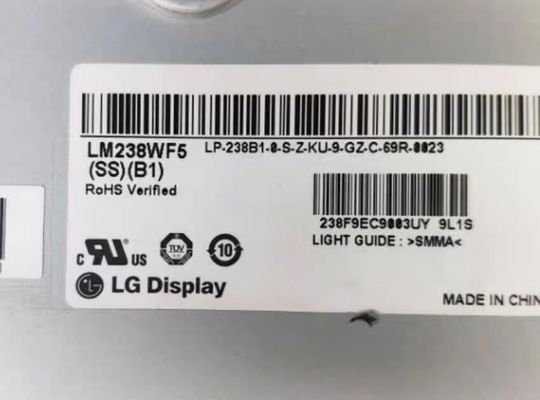 ESPOSIZIONE LCD di INDUSTRIALE del ² di ×1080 250 cd/m di LM238WF5-SSB1 LG Display 23,8&quot; 1920 (RGB)