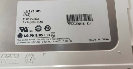 12.1&quot; 800×600 400cd/m2 82PPI WLED TFT Panel LB121S03-TL01 65/65/50/60 (Tipo)