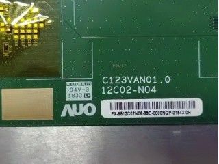 Display TFT per autoveicoli C123VAN01.0 RSDS 80/80/80/80 (tipo)