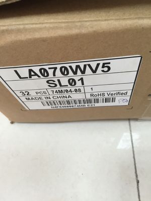 pannello 133PPI WVGA LA070WV5-SL01 800×480 WLED di 580cd/M2 TFT LCD