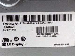 20,0» pannelli industriali CSHD 111PPI LM250WW1-SSA2 dell'affissione a cristalli liquidi di 250cd/M2 NTSC