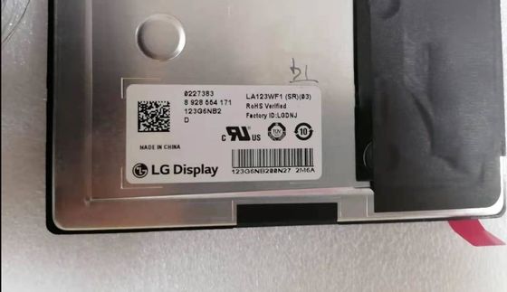 12,3» paesaggi LA123WF4-SR08 dell'esposizione 600cd/M2 dell'affissione a cristalli liquidi di simmetria 167PPI Tft